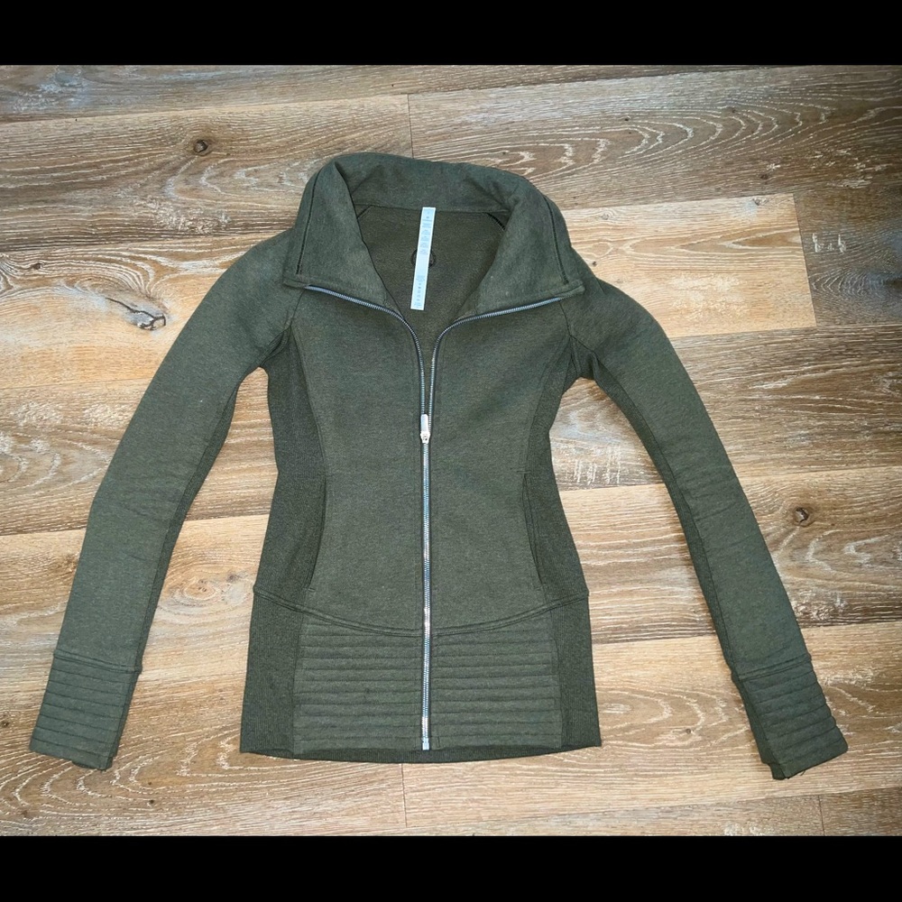 Olive Green Radiant Lululemon Jacket